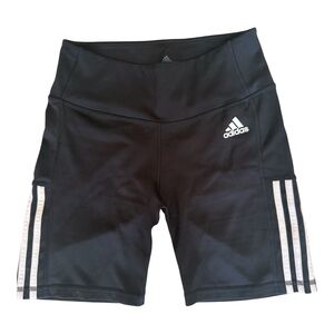 Adidas Women's Black Bikers Shorts size M